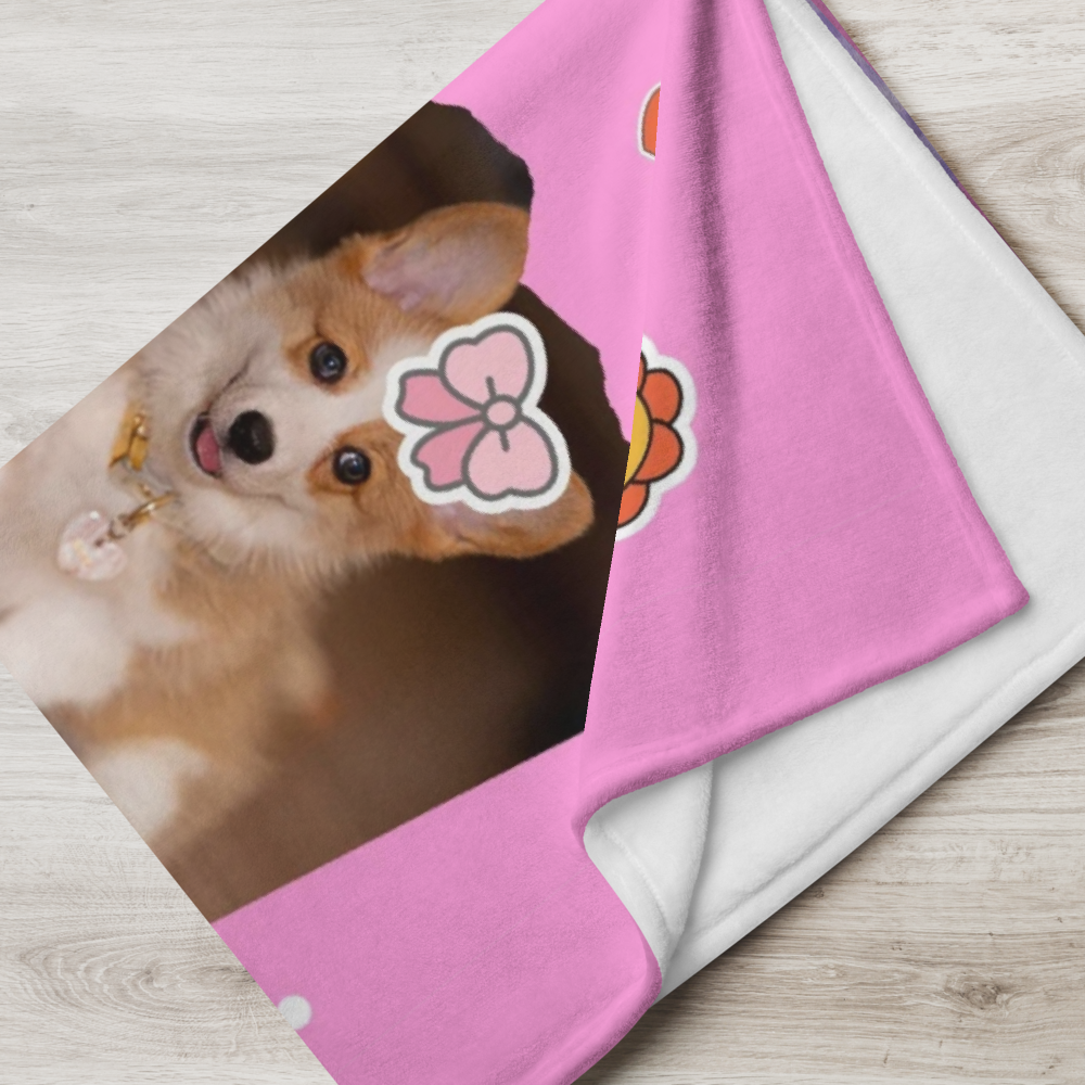 Manta Sherpa con Borreguillo Personalizada