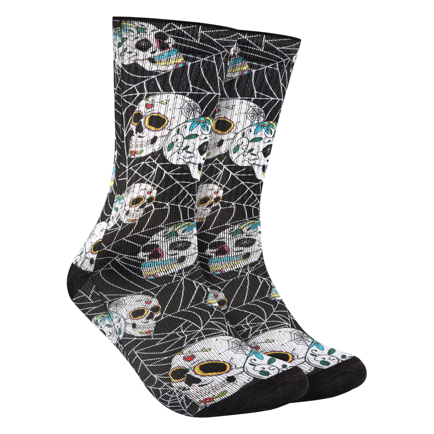 Calcetines de lado calaveras de La Cosa Tiene Tela.