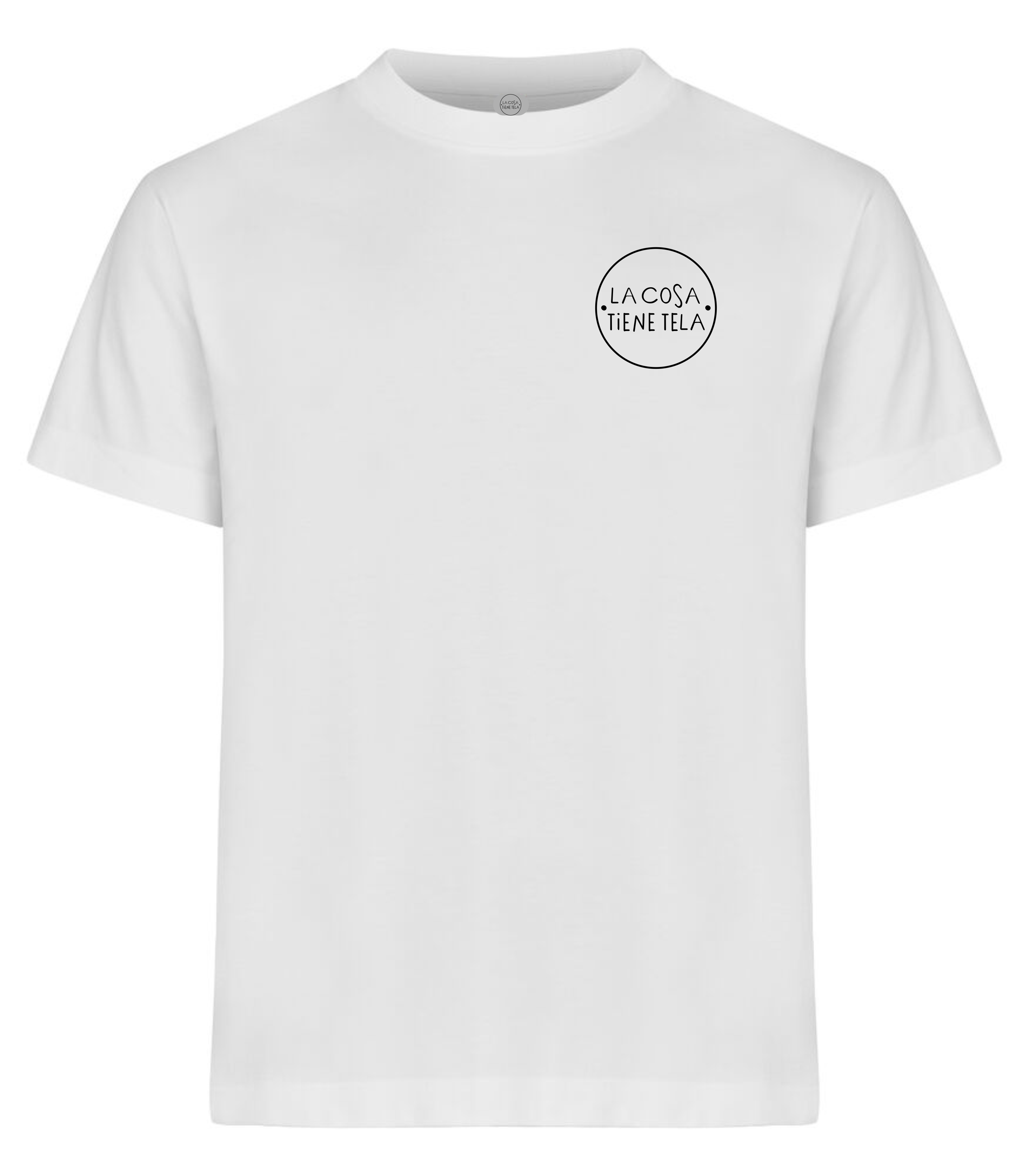 WHITE T-SHIRT WAS HERE