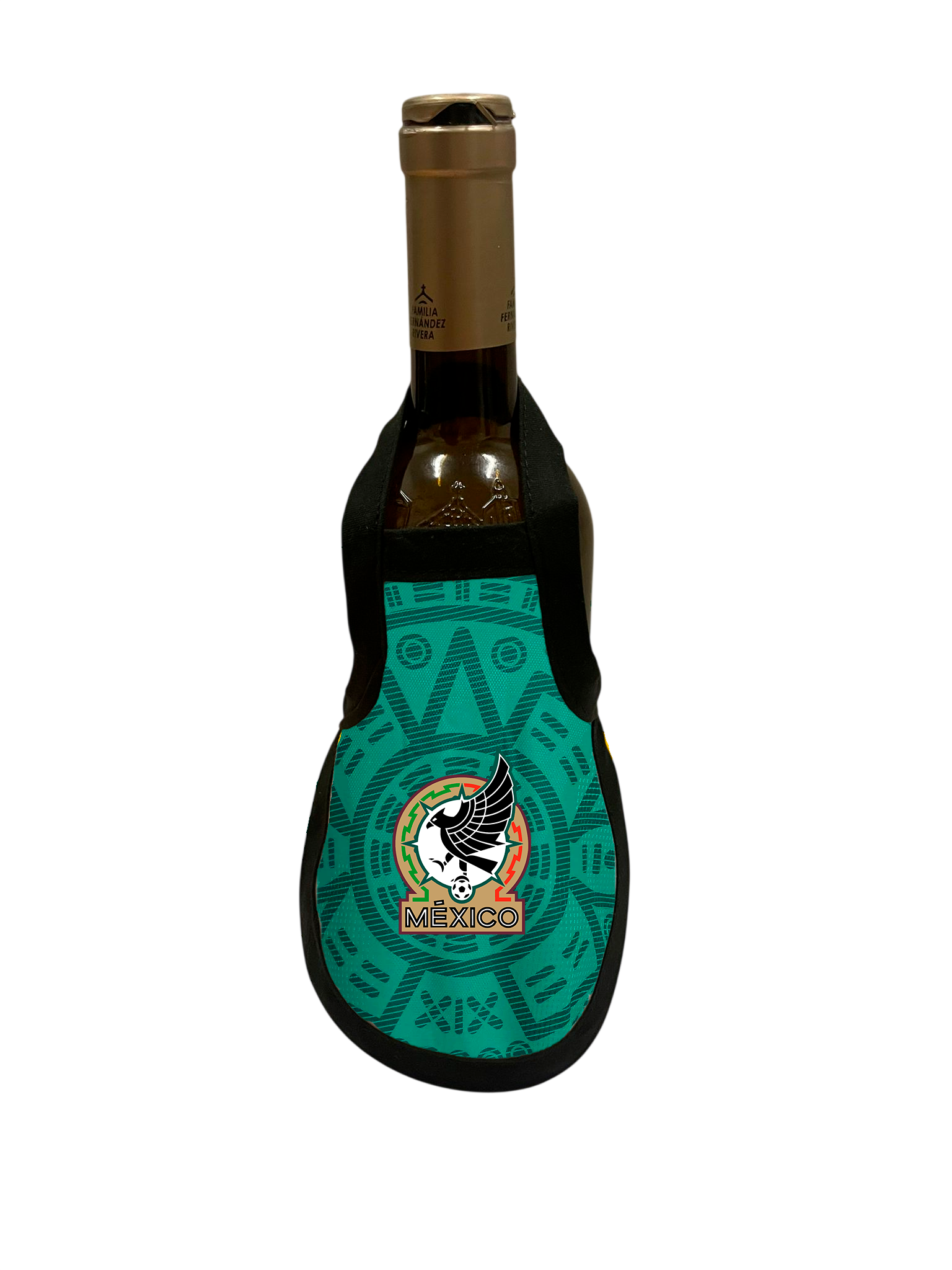 Pack de 4 Delantales Decorativos para Botella de Vino – Selección Nacional de México