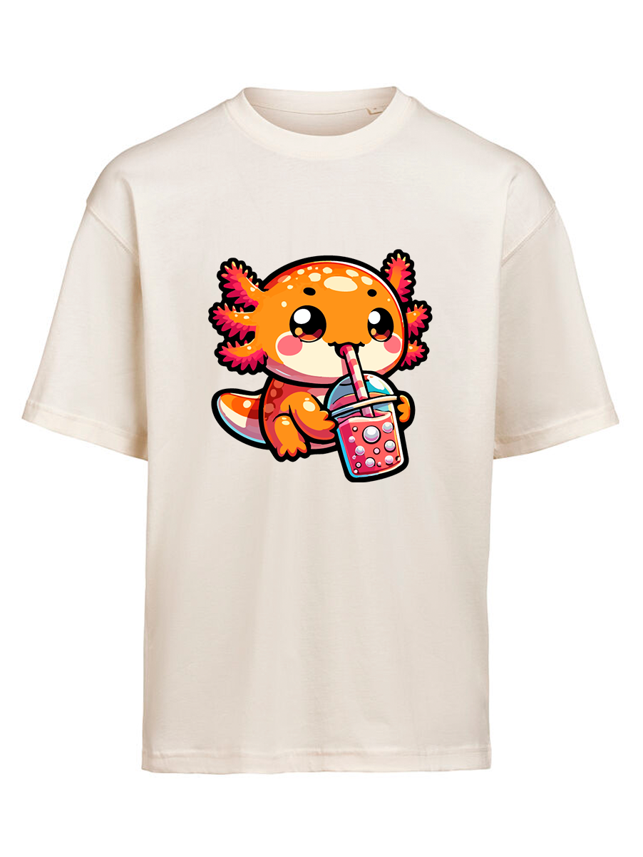 CAMISETA - Ajolote naranja