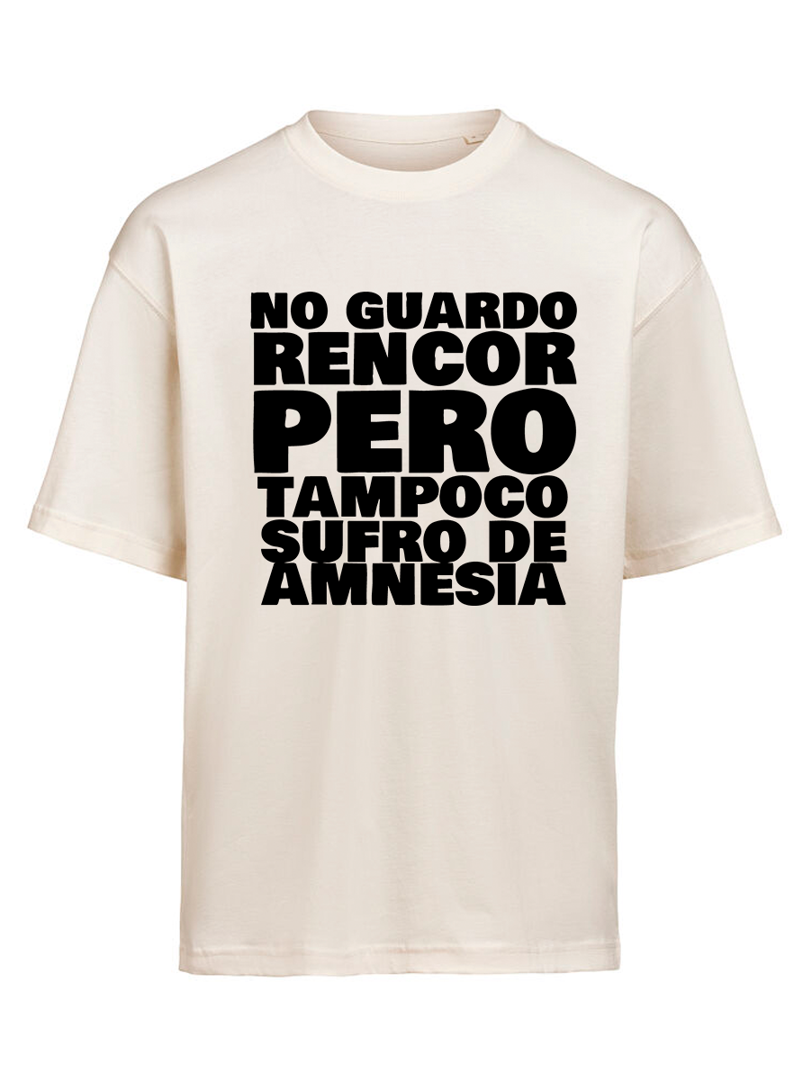 CAMISETA - no guardo rencor
