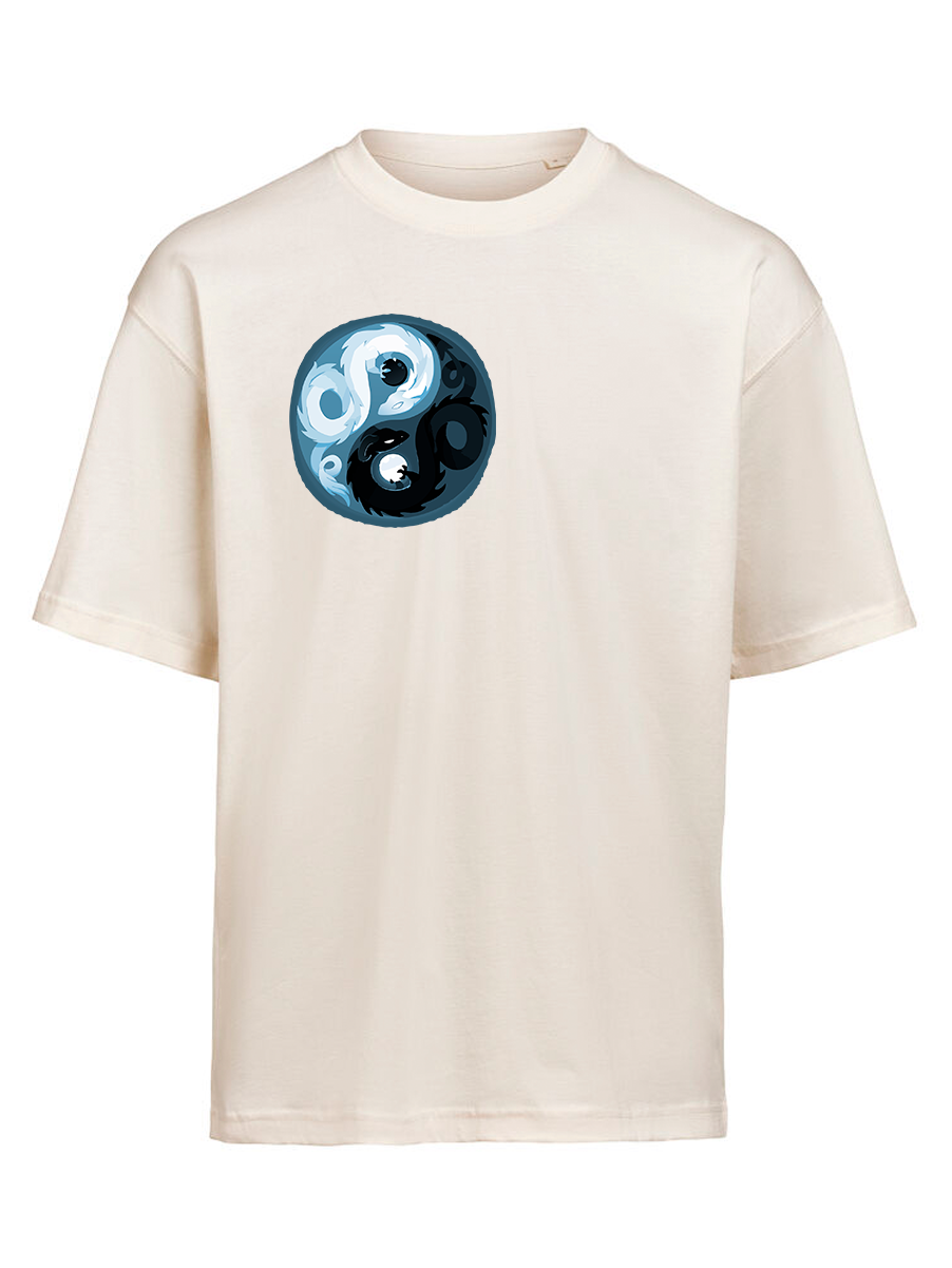 CAMISETA - ying yang dragones pequeño