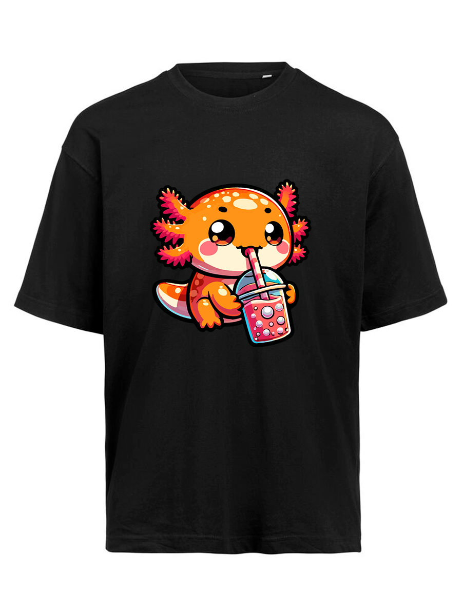 CAMISETA - Ajolote naranja