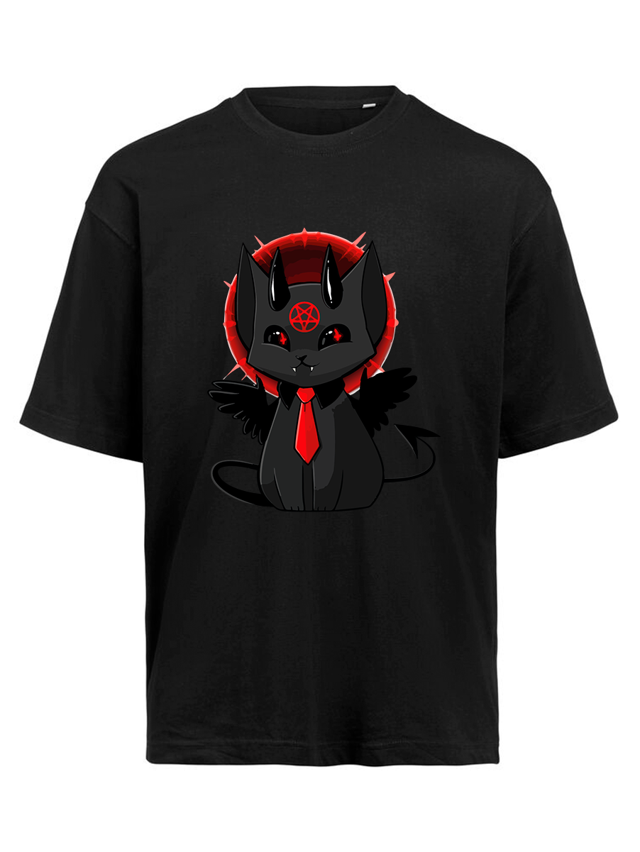 CAMISETA - Gato demonio