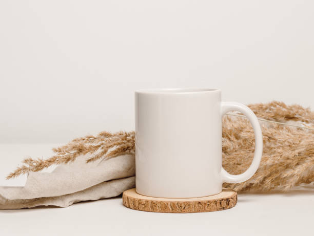 Posavasos Circular de madera MDF Personalizados con reverso de corcho