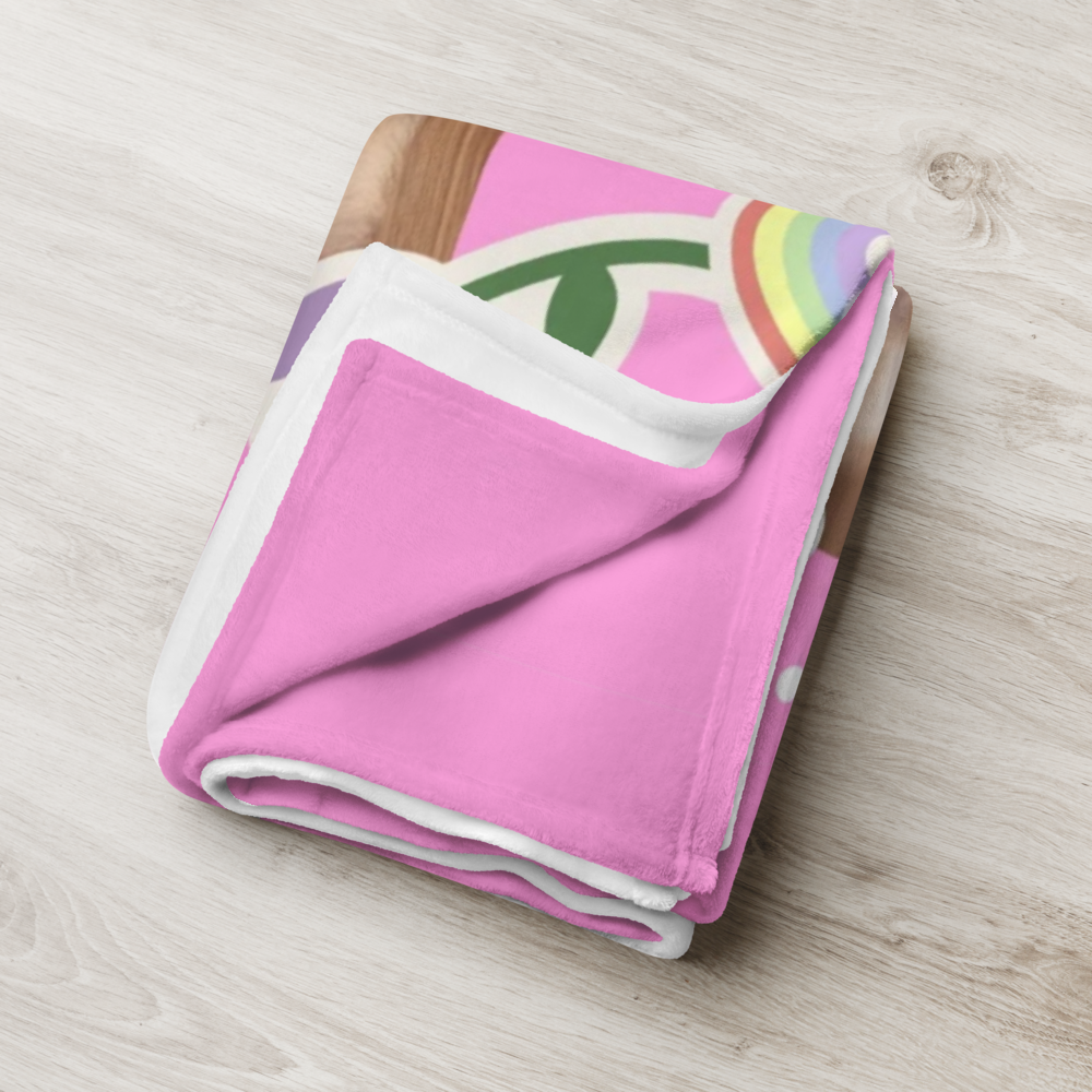 Manta Sherpa con Borreguillo Personalizada